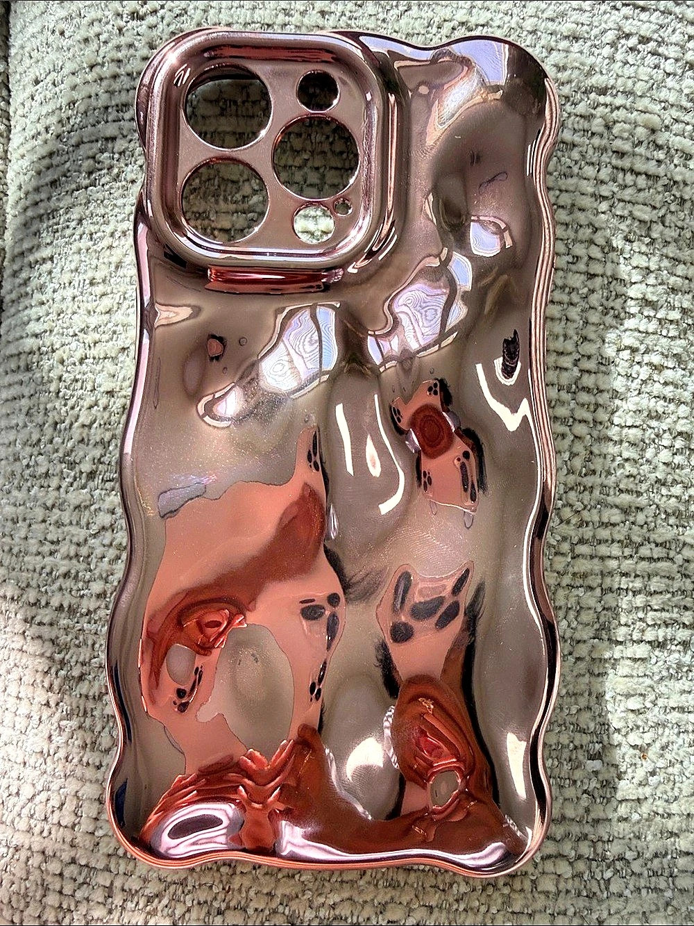 Metallic Pink Phone Case